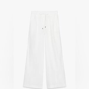 NWT- Zara-tie waist pants- M